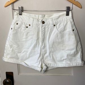 Vintage Newport High waisted denim shorts